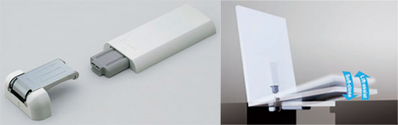 LAD - counter flap damper, can be retrofitted and comes in varying strengths